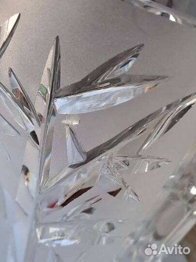 Лзхс Ваза Иней Смирнова Л.Д. хрусталь