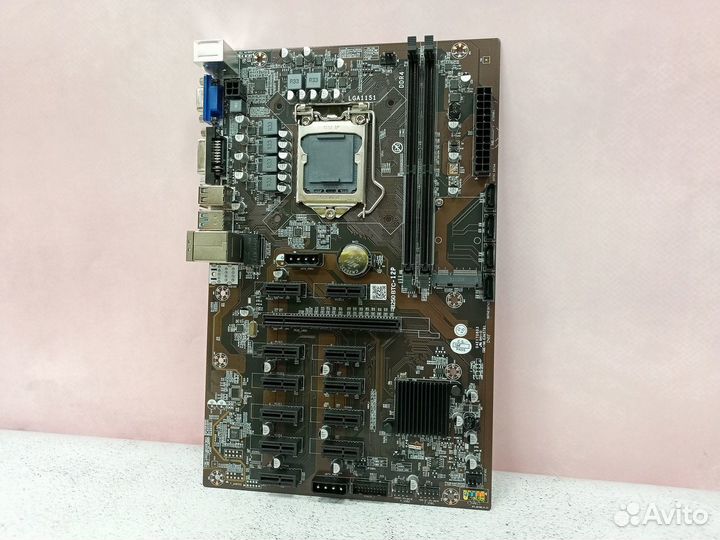 Материнская плата B250 BTC-12P (LGA1151)