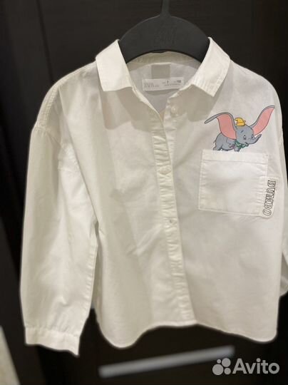 Рубашка zara dambo 122