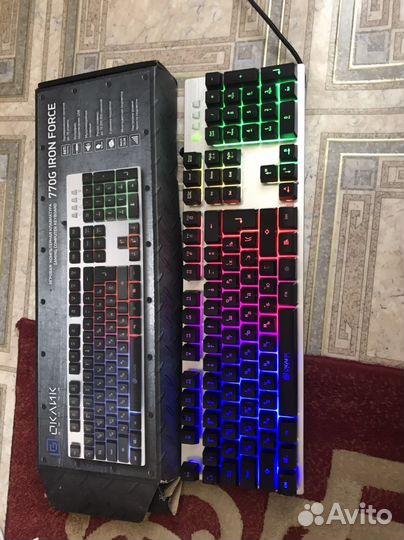 Игровая клавиатура Oklick 770G Iron Force