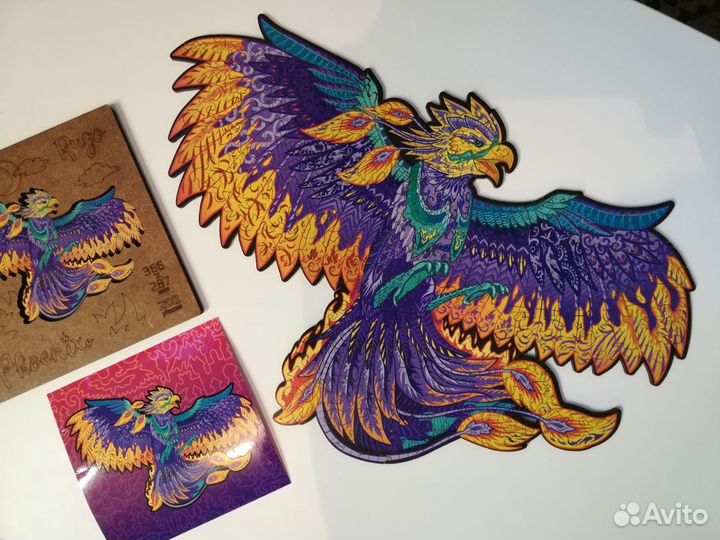 Деревянные пазлы