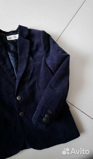 Вельветовый пиджак H&M