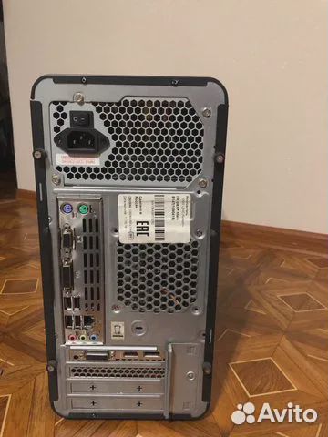 Игровой компьютер с монитором