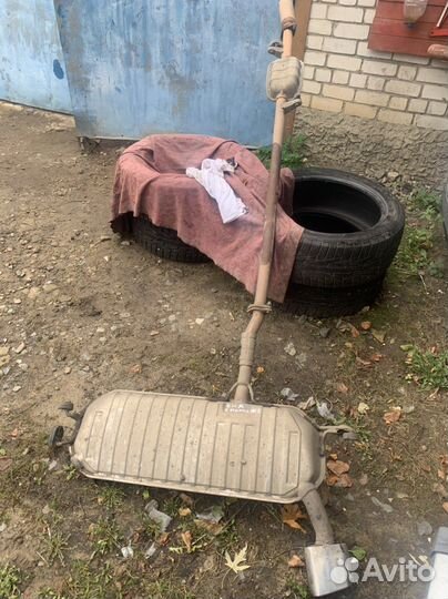 Kia sportage 2 глушитель