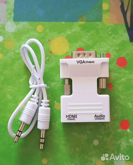 Переходник для старого монитора hdmi на VGA