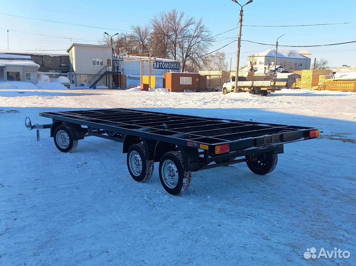 Трехосный прицеп