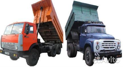 Песок, щебень, щеботходы, чернозем, перегной