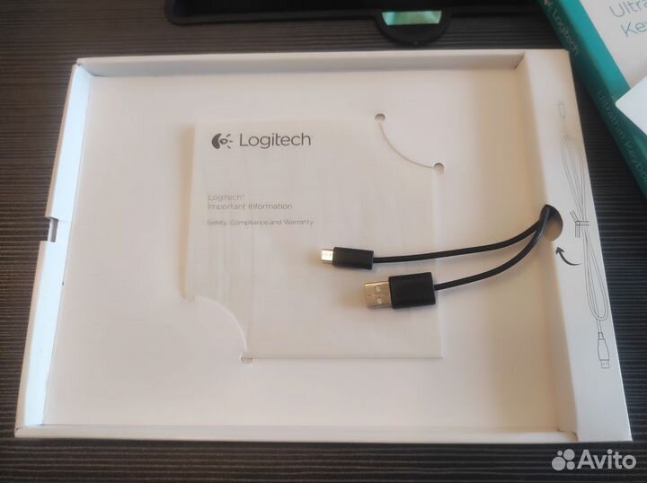 Клавиатура Logitech Ultrathin Keyboard Cover