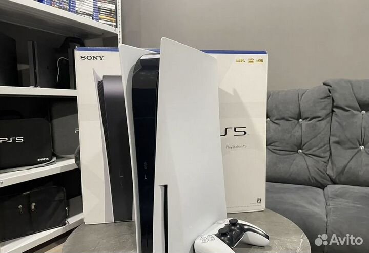 Консоль игровая PS5 + шлема PS Vr 2 прокат