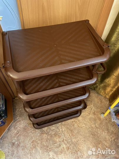 Этажерка пластиковая