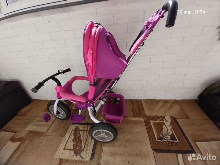 Велосипед с родительской ручкой