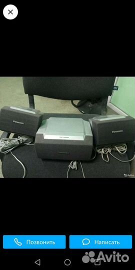 Акустика Panasonic Sony