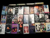 VHS видеокассеты с музыкой, клипами, выступлениями