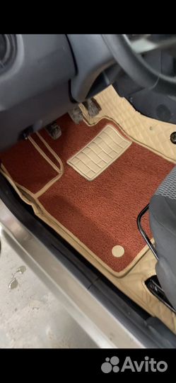 3d коврики в салон Toyota Tundra