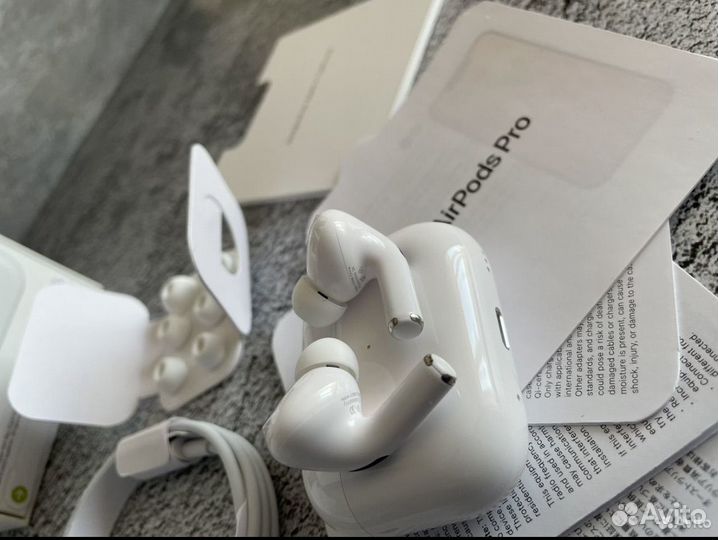 Airpods Pro 2 premium (гарантия+чехол)