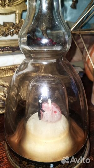 Антиквариат бутылка танцующая пара