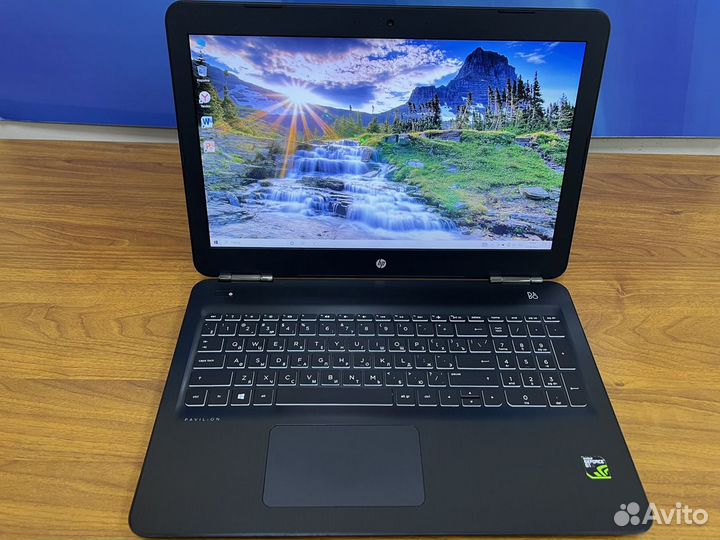 Надежный и мощный игровой ноутбук HP / GTX