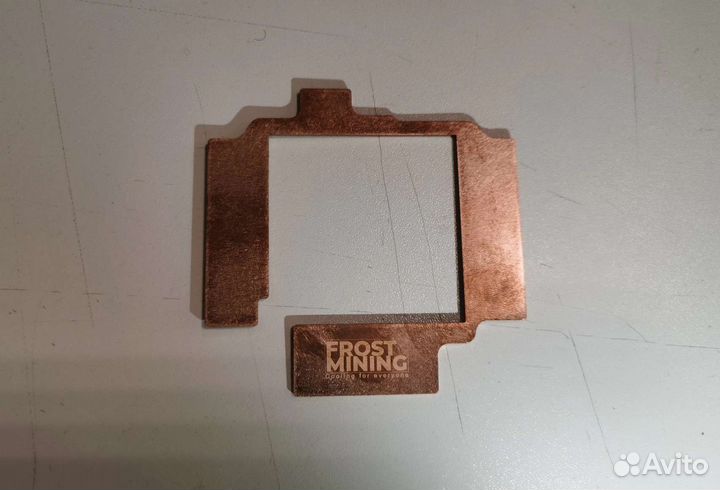 Термопрокладки 30Вт 2мм + медные прокладки 1мм