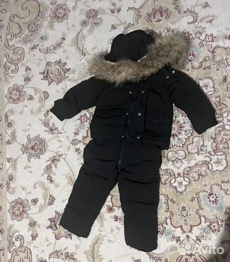 Зимний комбинезон для мальчика 92