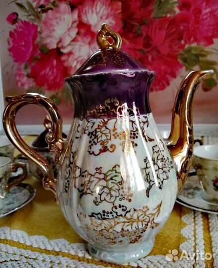 Кофейный японский сервиз