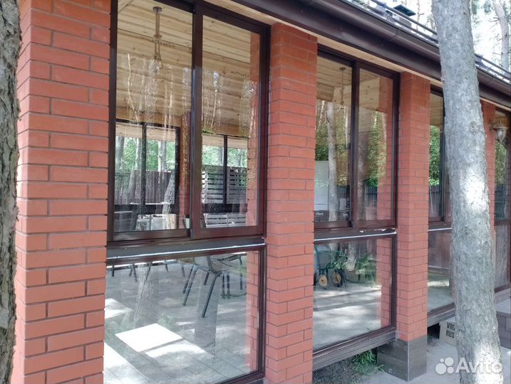 Остекление веранд, беседок, террас под ключ