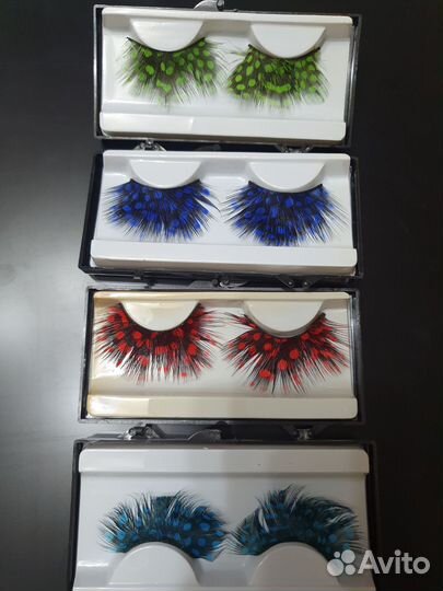 Цветные ресницы