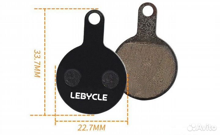 Колодки для дискового тормоза Tektro, yinxing, IO