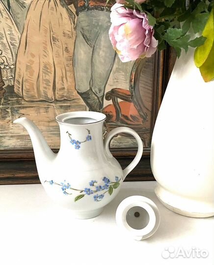 Кофейный сервиз ГДР henneberg jlmenau ильменау