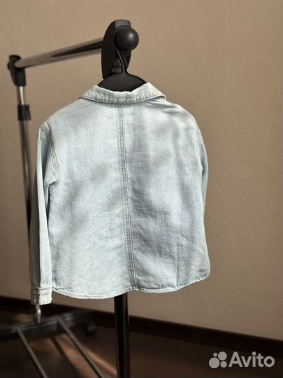 Джинсовая рубашка для девочки