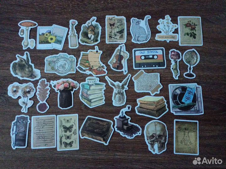 Наклейки Ретро