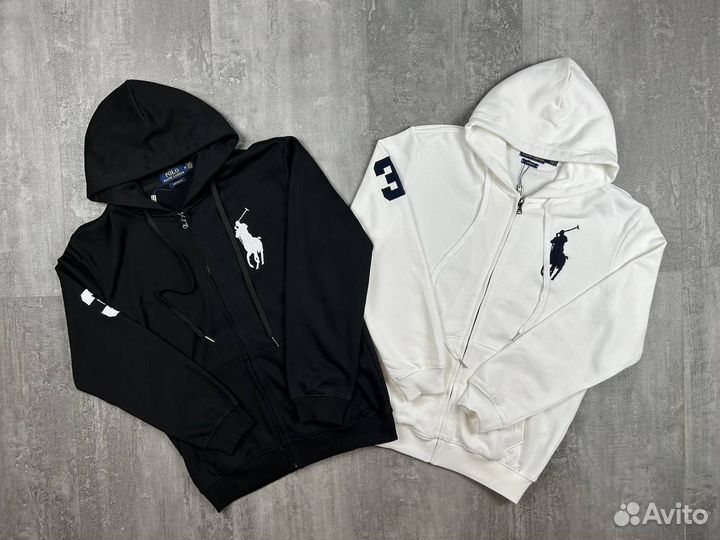 Зип худи polo ralph lauren (M-XXL)