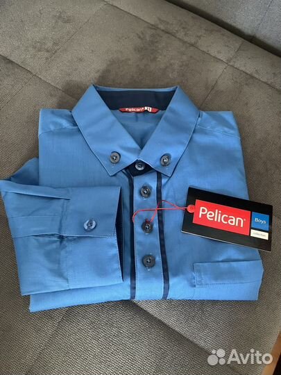 Рубашка для мальчика 10 и 11 лет