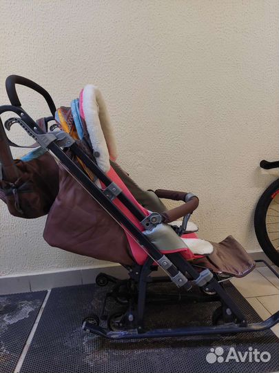 Коляска санки