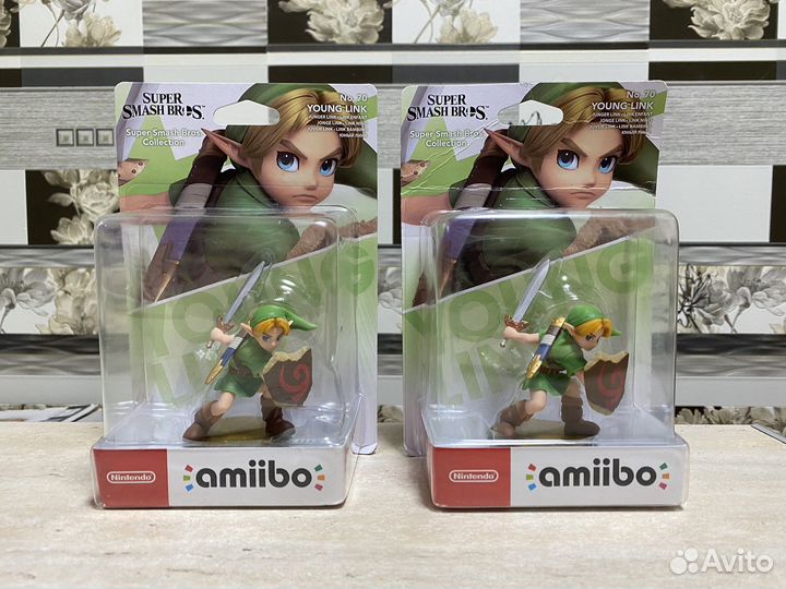 Amiibo Young Link No.70 (Европа, дефект блистера)