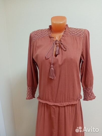 Длинное платье х/б оригинал