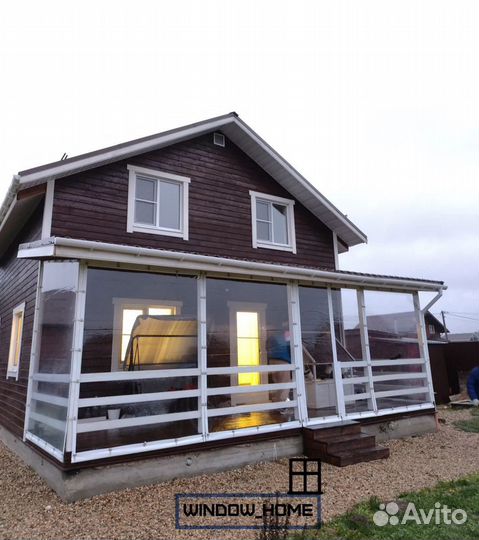 Мягкие окна для беседок террас и веранд