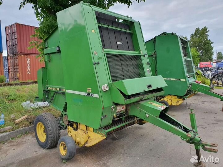 Пресс-подборщик John Deere 550, 2001