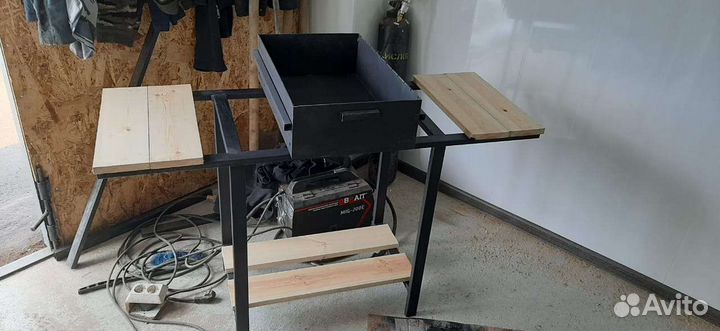 Мангал в стиле лофт