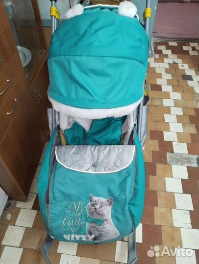 Коляска санки