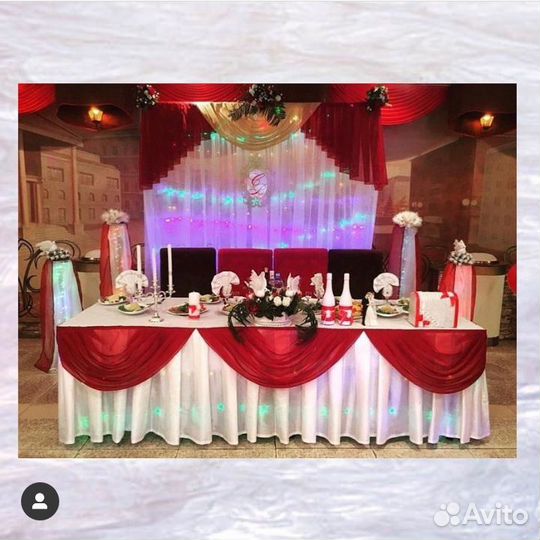 Украшения зала