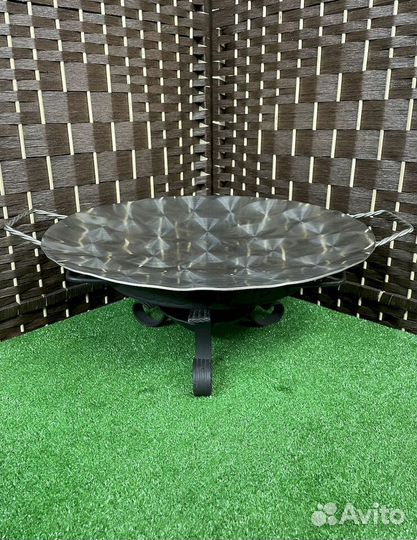 Садж из нержавейки 50 см