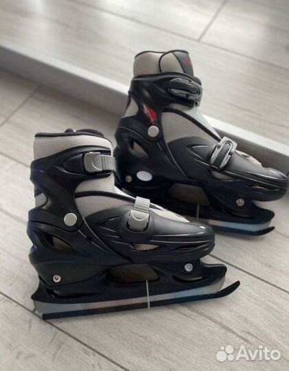 Коньки подростковые раздвижные 39-42р