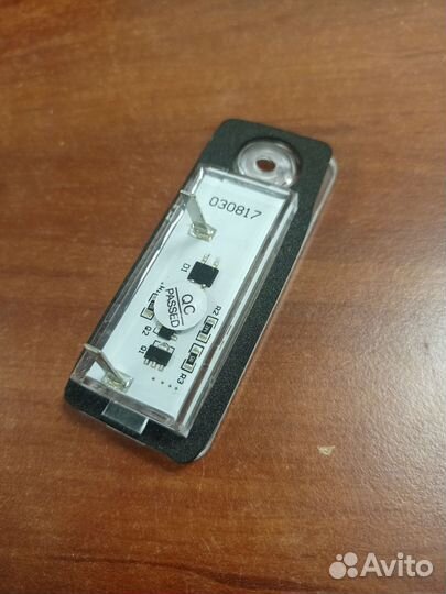 Подсветка номера Audi A6 Wagon