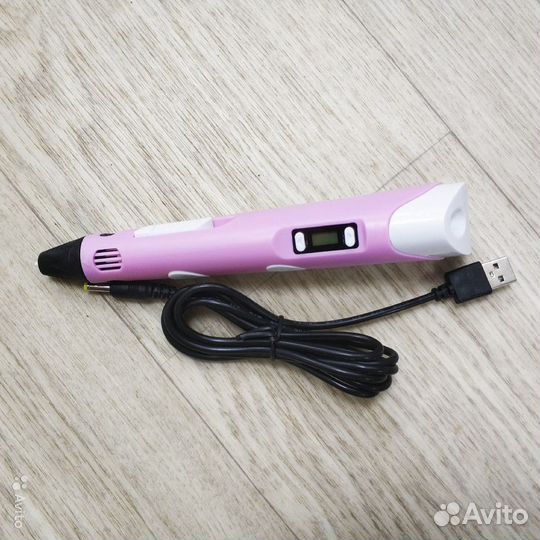 3D ручка второго поколения 3D Pen-2 (ручка, блок п