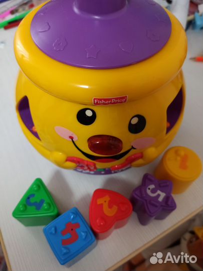 Развивающий музыкальный горшочек ficher price