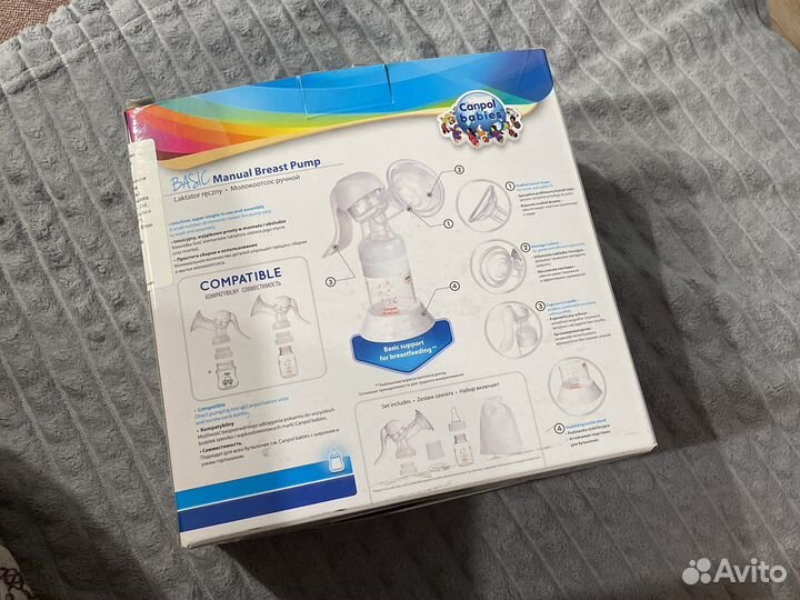 Молокоотсос новый canpol babies