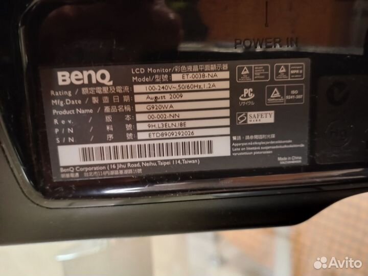 Монитор Benq