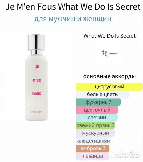 Парфюм отливанты