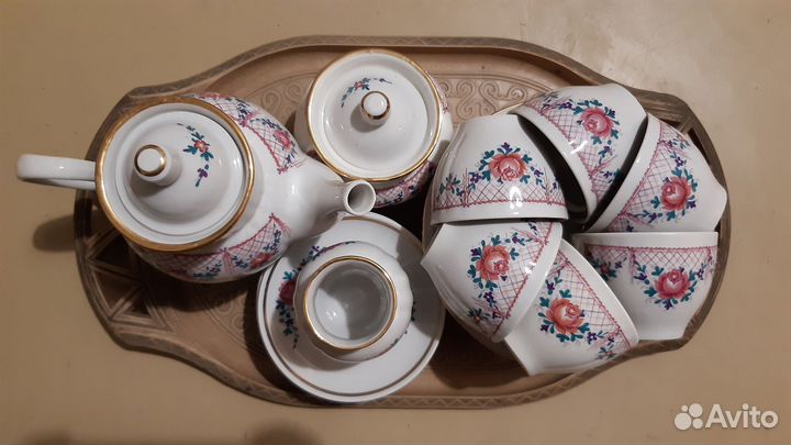 Чайно кофейный сервиз СССР