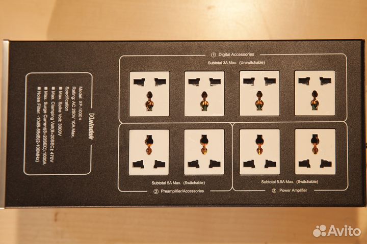 Сетевой фильтр Xindak XF-1000s